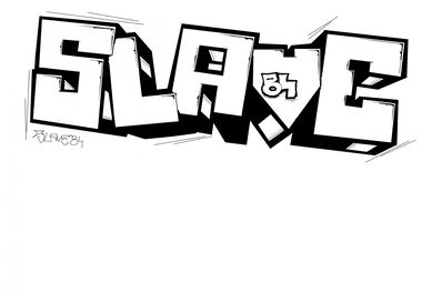 Graffiti Sketch in Schwandorf - Photo by slave84 - slave84, slave, bayern (2019)