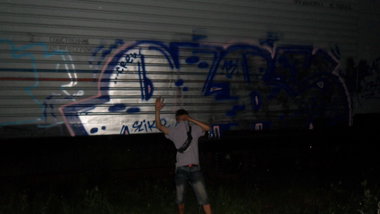 Graffiti Train - Photo by slike_olbs