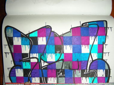 Graffiti Sketch in Poland - Photo by slimshady410 - SLIM, ONE, TBC (2013)