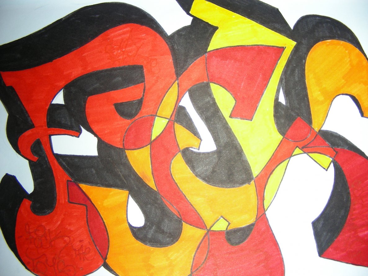 Graffiti Sketch - Photo by slimshady410 - Fuck, Toys, slim (2012)