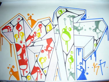 Graffiti Sketch - Photo by slimshady410