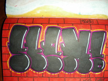 Graffiti Sketch - Photo by slimshady410 - Slim (2013)
