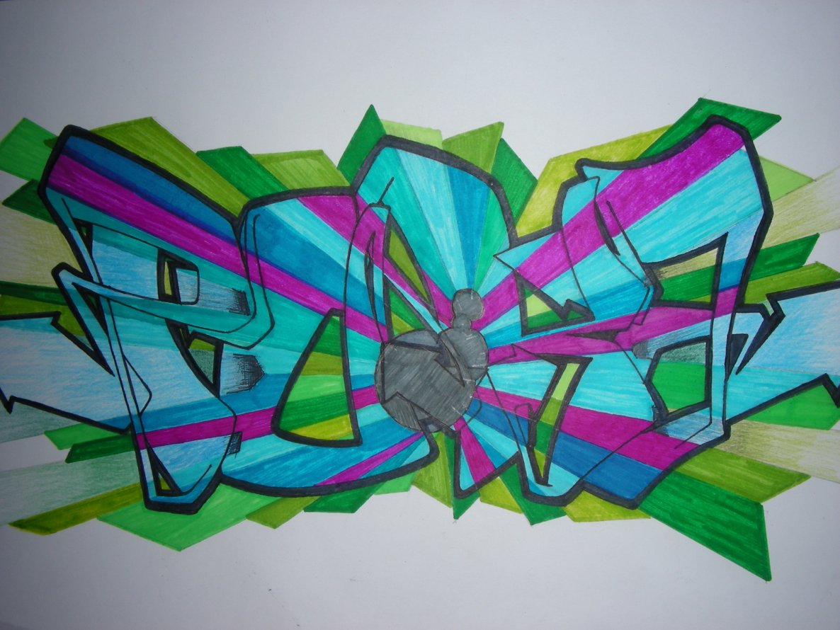 Graffiti Sketch - Photo by slimshady410 - slim, one, tbc (2013)