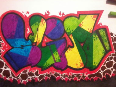 Graffiti Wall - Photo by slimshady410 - slim, one, tbc (2013)