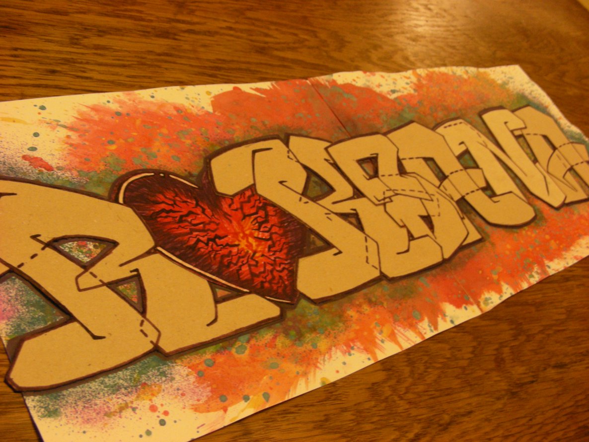 Graffiti Sketch - Photo by slimshady410 - slim, one, tbc (2013)