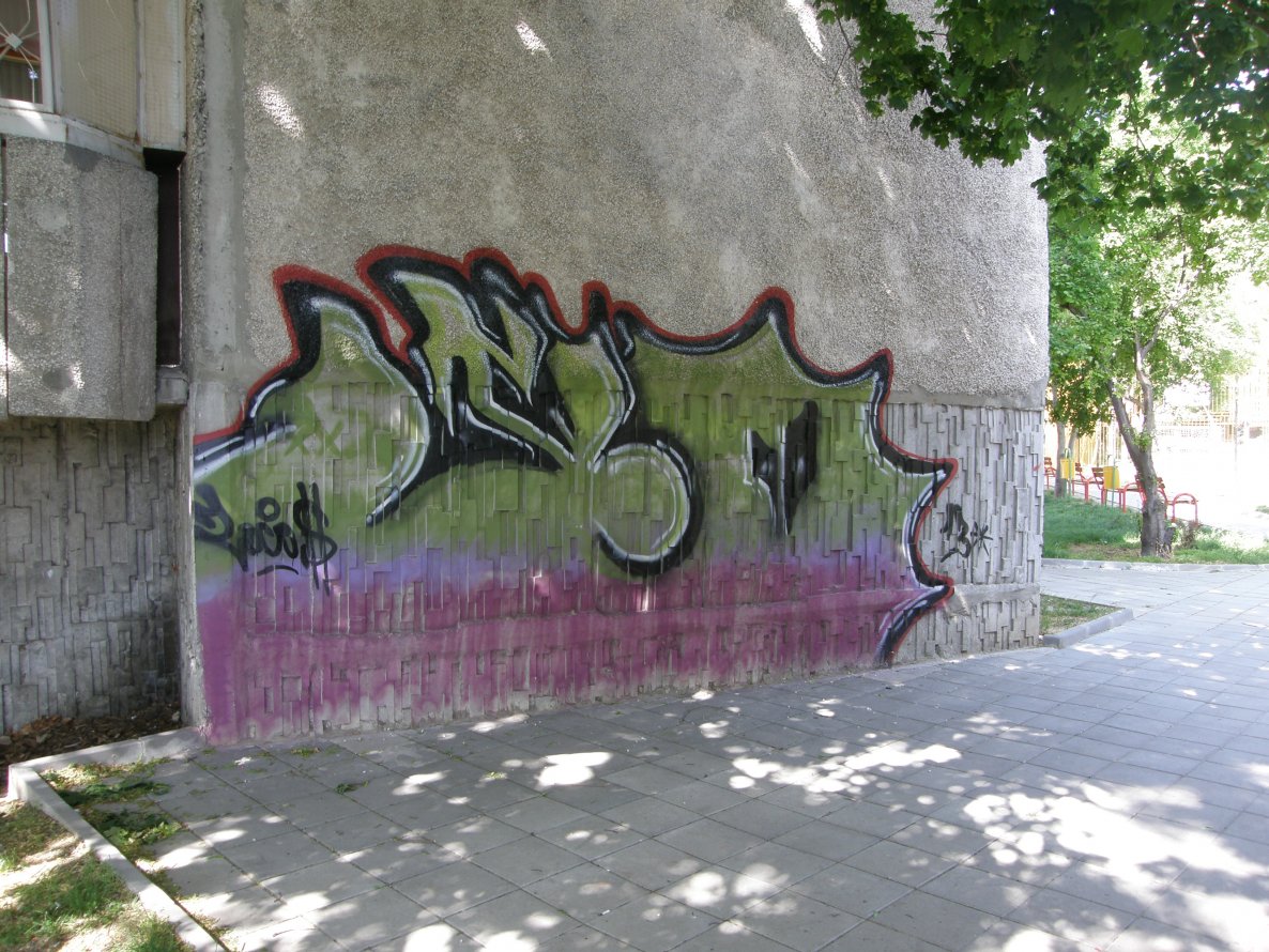 Graffiti Bombing - Photo by slonero - slo, slone, locos (2013)