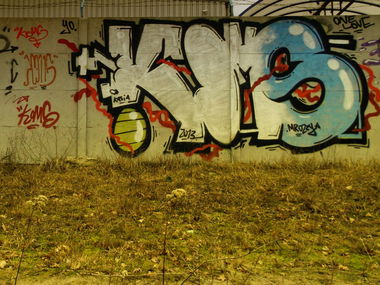 Graffiti Wall - Photo by smOkers3 - KOMS (2013)
