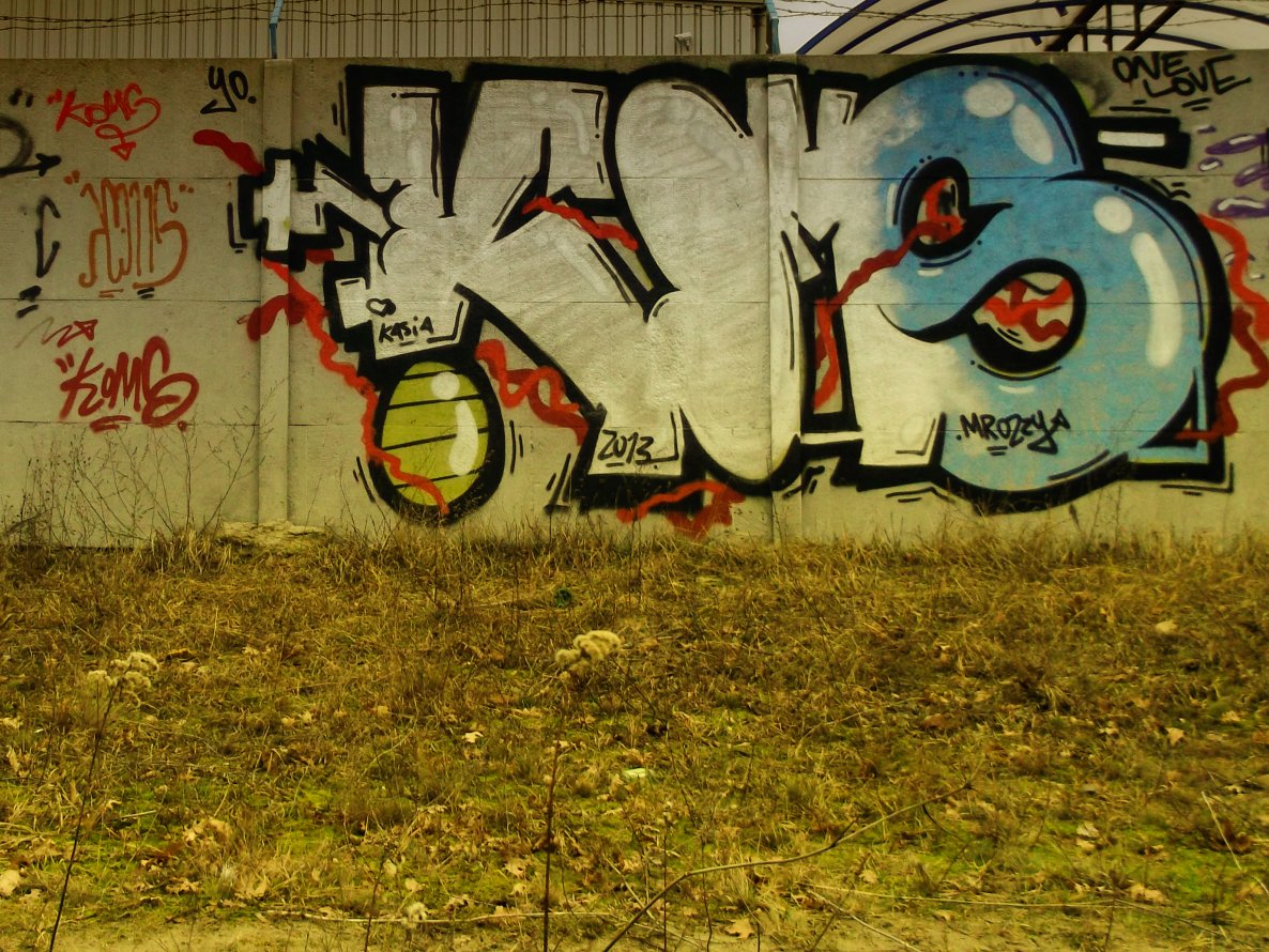 Graffiti Wall - Photo by smOkers3 - KOMS (2013)