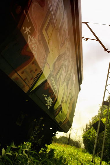 Graffiti Train - Photo by smOkers3 - koms (2014)
