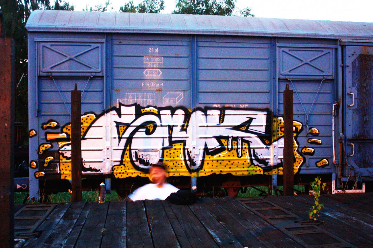 Graffiti Train - Photo by smOkers3