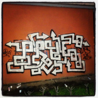 Graffiti Wall in Novi Beograd - Photo by smbXkita - Pruf, wild, styler