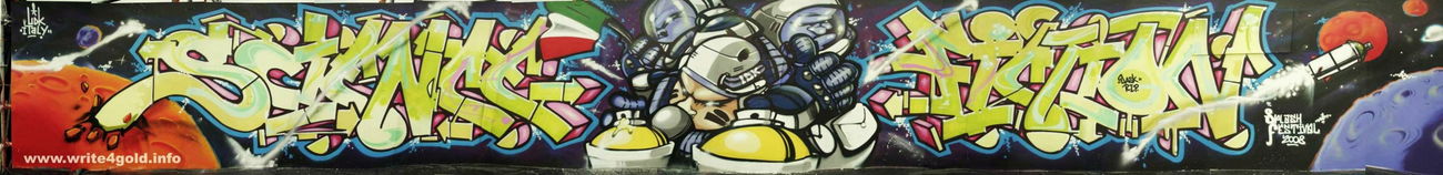 Graffiti Wall in Germany - Photo by smec