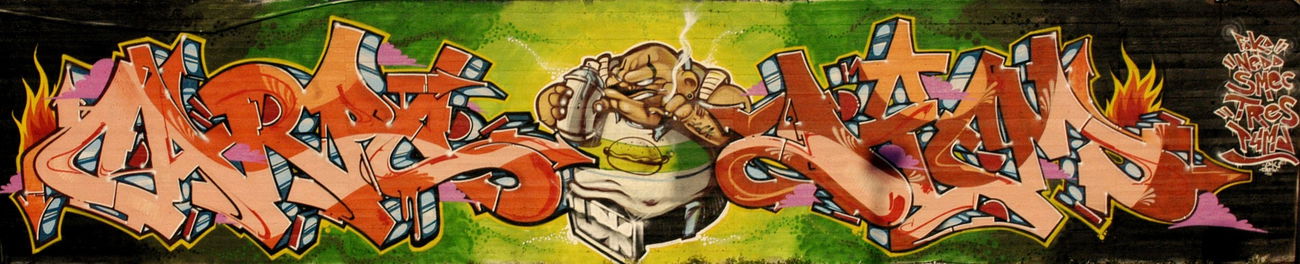 Graffiti Wall - Photo by smec