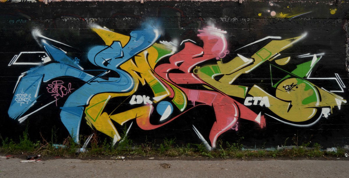 Graffiti in Mondrayork - Photo by smec