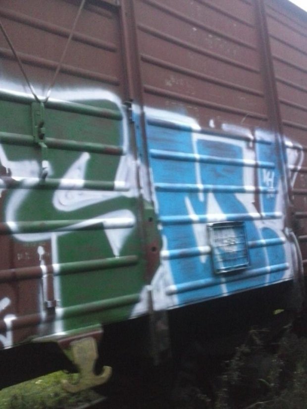 Graffiti Train - Photo by smez - Smez (2015)