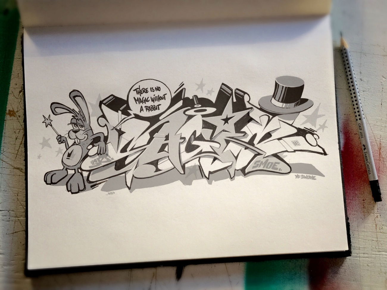 Graffiti Wall - Photo by smoe - skillart, smoe, smoenova (2016)