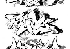 Graffiti Sketch - Photo by smoe - smoenova (2017)
