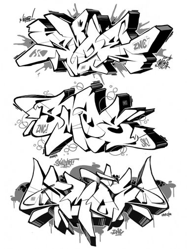 Graffiti Sketch - Photo by smoe - smoenova (2017)