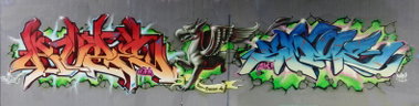 Graffiti Wall - Photo by smoe - smoe (2010)