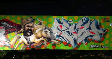 Graffiti Wall in Hamm - Photo by smoe - smoe (2013)