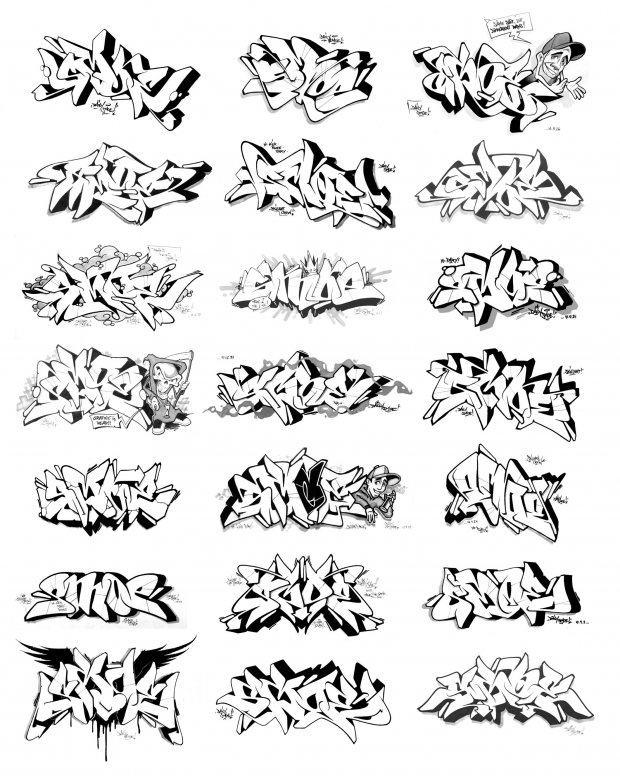 Graffiti Sketch - Photo by smoe - Smoe (2010)