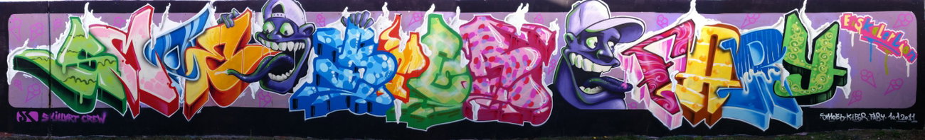 Graffiti Wall - Photo by smoe - smoe (2011)