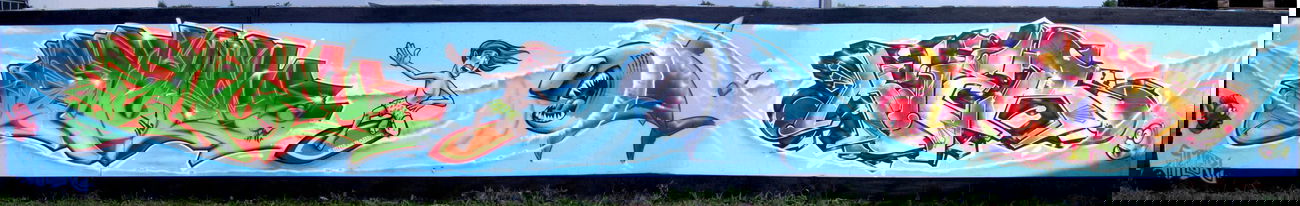 Graffiti Wall in Warendorf - Photo by smoe - Smoe, Kier (2009)