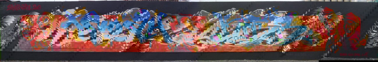 Graffiti Wall in Warendorf - Photo by smoe - Smoe, Kier, Tnoah (2009)