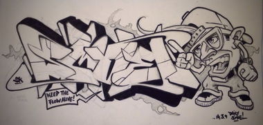 Graffiti Sketch - Photo by smoe - Smoe (2014)