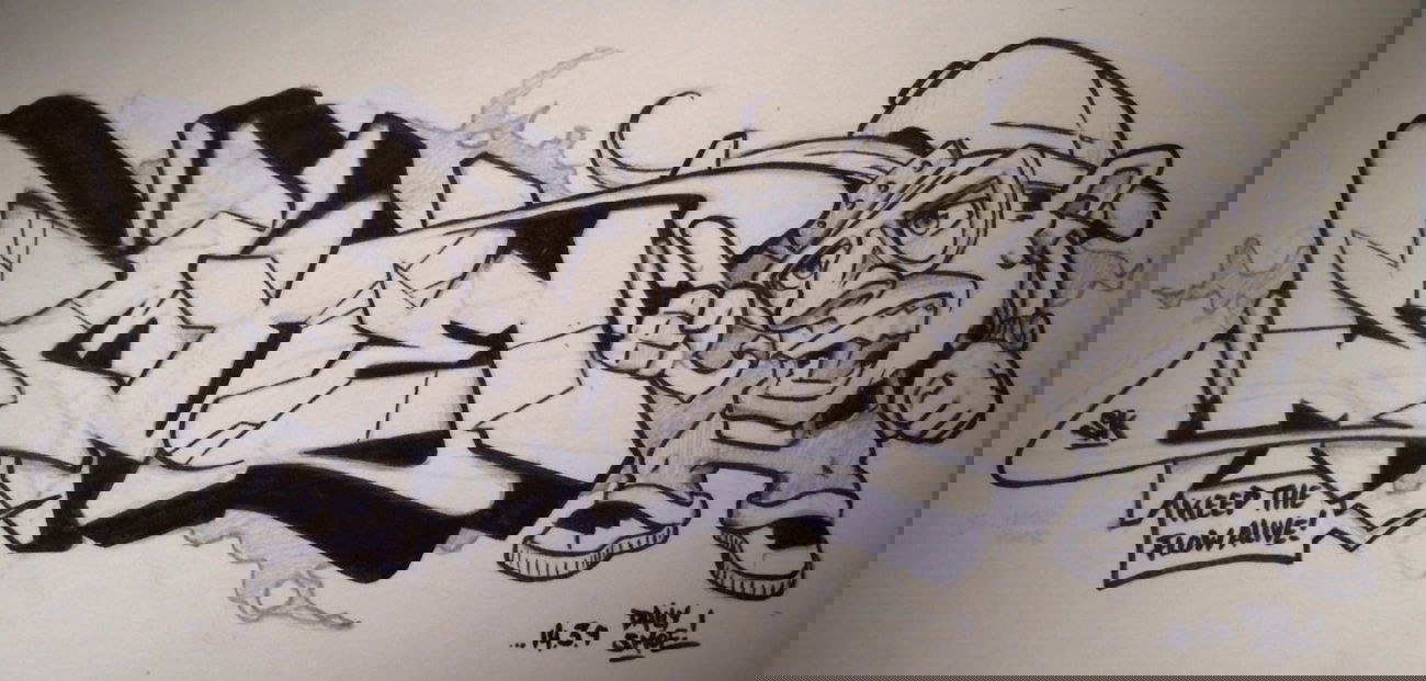 Graffiti Sketch - Photo by smoe - Smoe (2014)