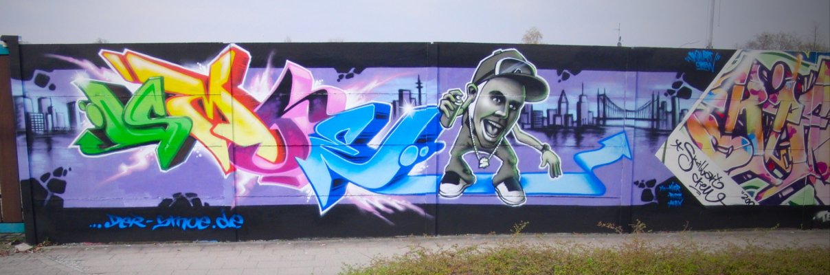 Graffiti Wall in Warendorf - Photo by smoe - Smoe (2010)