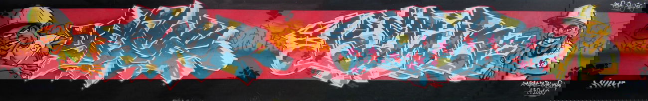 Graffiti Wall in Warendorf - Photo by smoe - Smoe, Kier (2010)