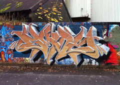 Graffiti Wall in Warendorf - Photo by smoe - Smoe (2012)