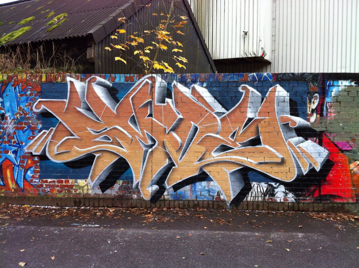Graffiti Wall in Warendorf - Photo by smoe - Smoe (2012)