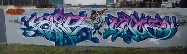 Graffiti Wall - Photo by smoe - Smoe, Kier (2008)