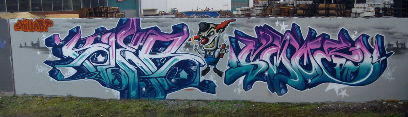 Graffiti Wall - Photo by smoe - Smoe, Kier (2008)