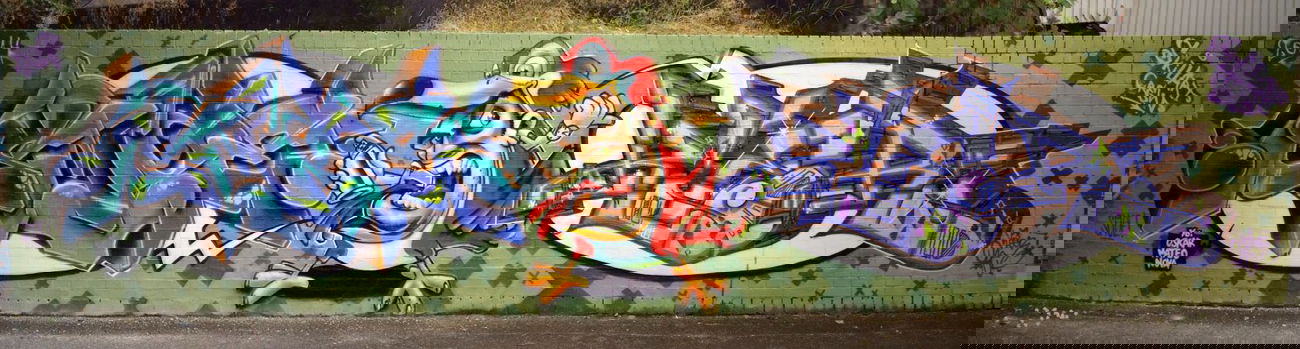 Graffiti Wall in Warendorf - Photo by smoe - Smoe, Kier, Skillart (2014)