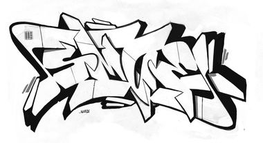 Graffiti Sketch - Photo by smoe - smoe, skillart (2016)