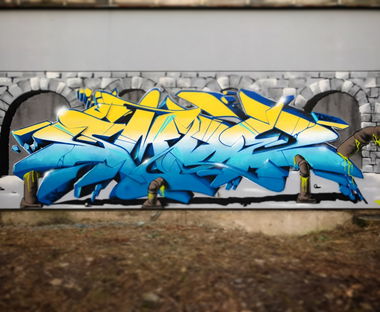 Graffiti Wall - Photo by smoe