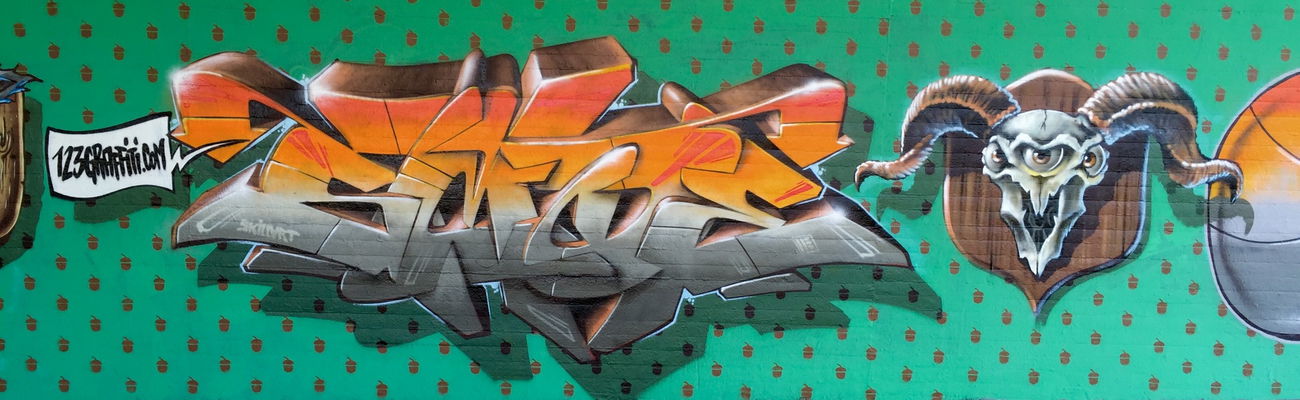 Graffiti Wall - Photo by smoe - smoe, shimun, skillart (2016)