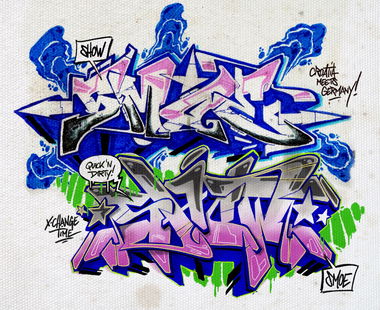 Graffiti Wall - Photo by smoe - smoe, skillart, showtime (2016)