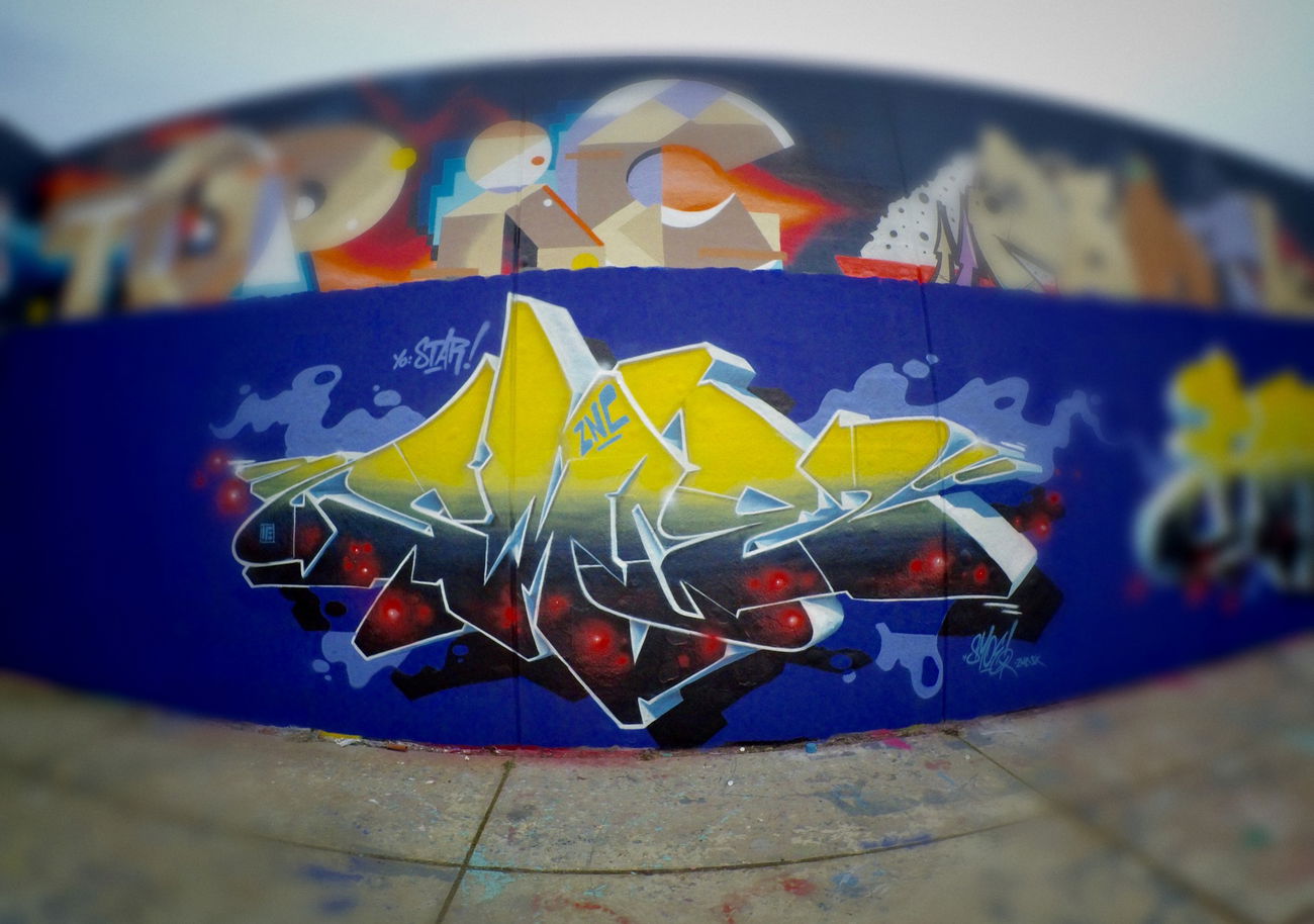 Graffiti Wall - Photo by smoe - smoe, smoenova, skillart (2017)