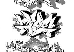 Graffiti Sketch - Photo by smoe - smoenova, smoe (2016)