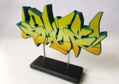 Graffiti Artwork - Photo by smoe - Smoe, 3D, blueprint3D (2015)