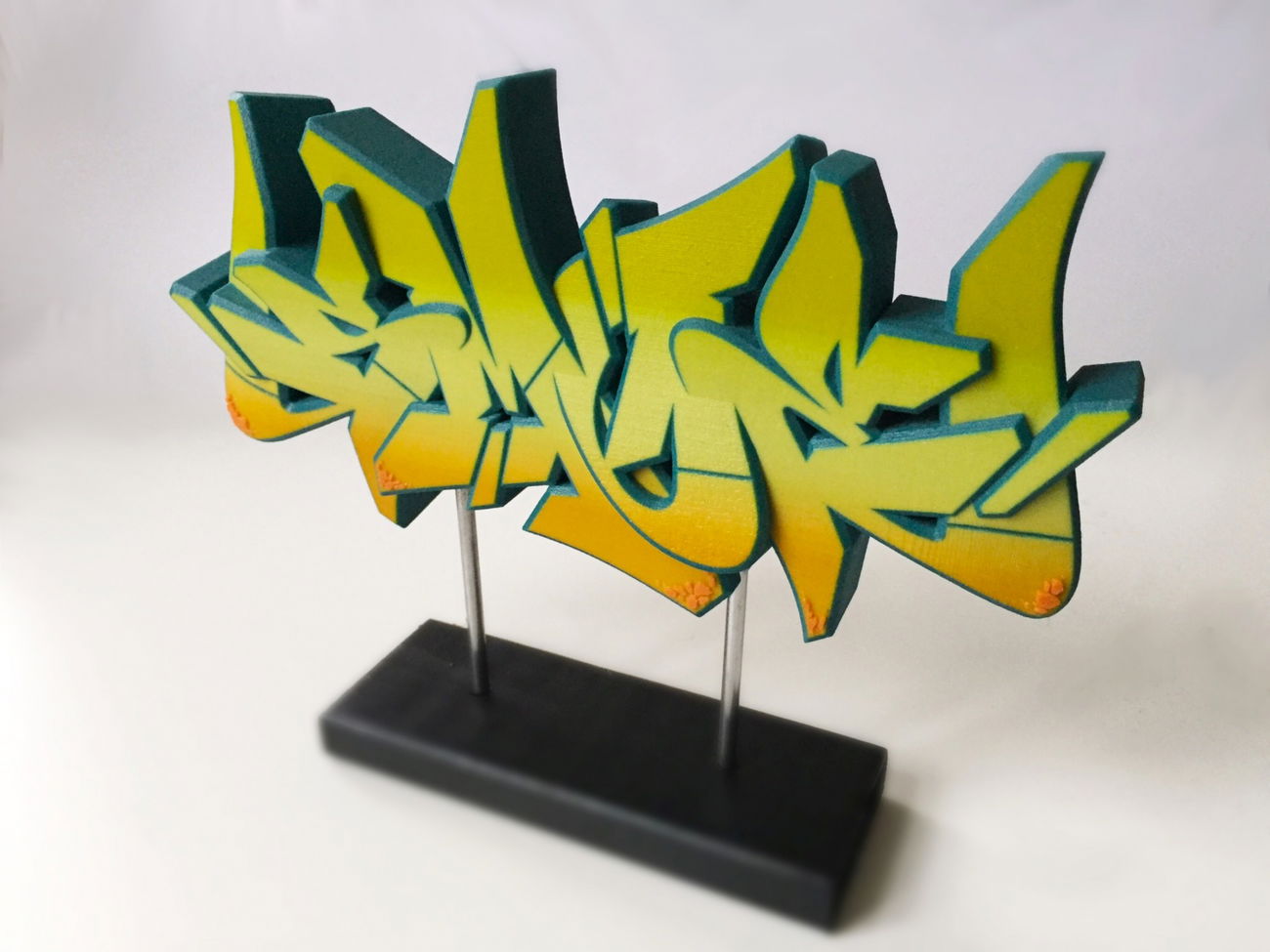 Graffiti Artwork - Photo by smoe - Smoe, 3D, blueprint3D (2015)
