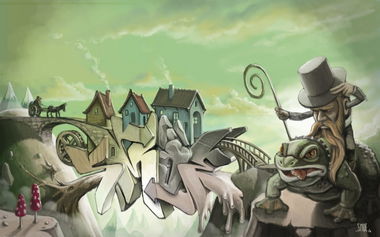 Graffiti Sketch in warendorf - Photo by smoe - smoe, skillart (2014)