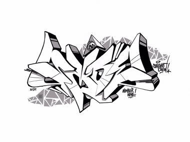 Graffiti Wall - Photo by smoe - smoe, Skillart, daily (2016)