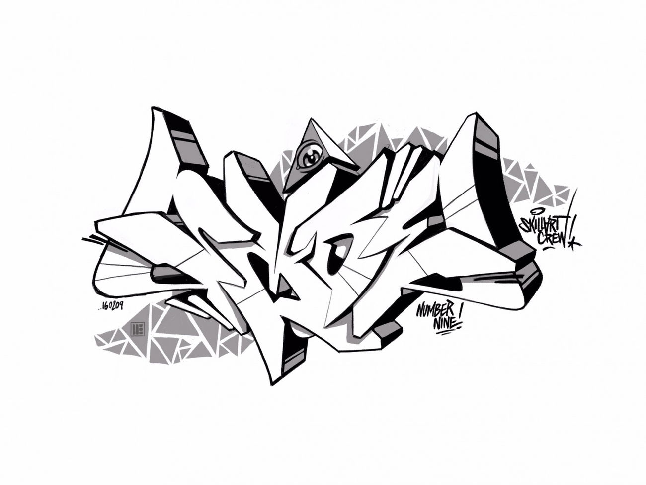 Graffiti Wall - Photo by smoe - smoe, Skillart, daily (2016)