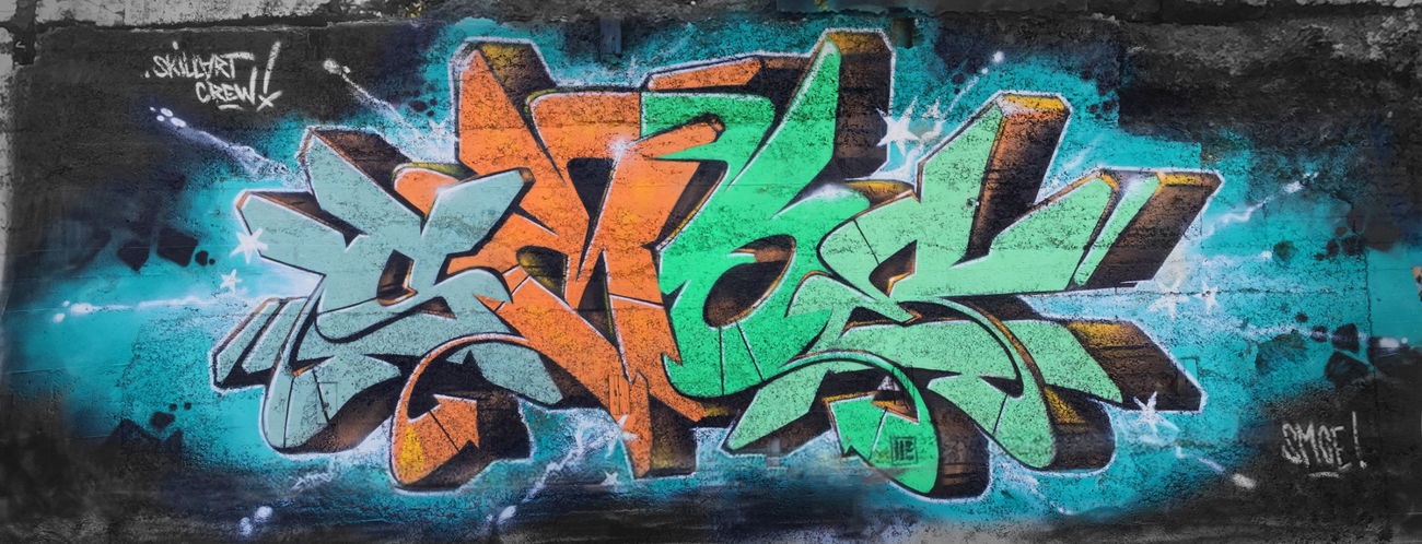 Graffiti Wall - Photo by smoe - Siegen, Smoe, Smoenova (2016)