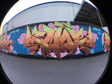 Graffiti Wall in Deutschland - Photo by smoe - skillart, smoenova, warendorf (2017)